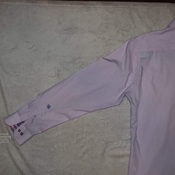 Stone Rose Lavender Buttonup Dress Shirt - Picture 10 of 13